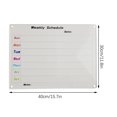thumbnail image 2 of XWSHYW Deals and Clearance Acrylic Dry and Wet Wiping Board, Writing Board, Refrigerator, Magnetic Weekly and Monthly Calendar, Note Board, Message Board，5Ml, 2 of 7