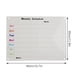 thumbnail image 2 of Xihbxyly Mi Pedido Tabletas, Limpiar, Húmedo, Escribir, Refrigerante, Calendario Magnético Semanal y Mensual, Tablero Notas, Tablero Mensajes, 5 Ml, 2 of 7