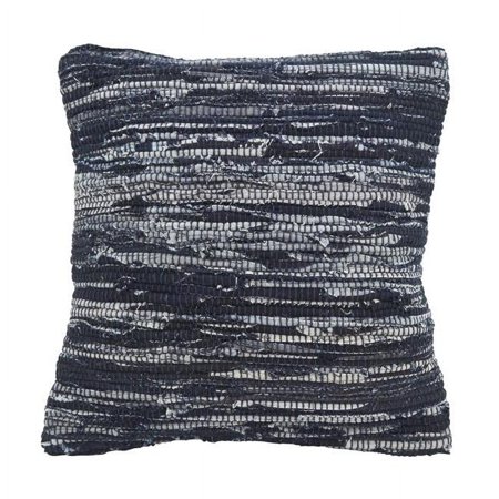 UPC 789323332127 product image for SARO 917.NB18S 18 in. Square Denim Days Down Filled Throw Pillow - Navy Blue | upcitemdb.com
