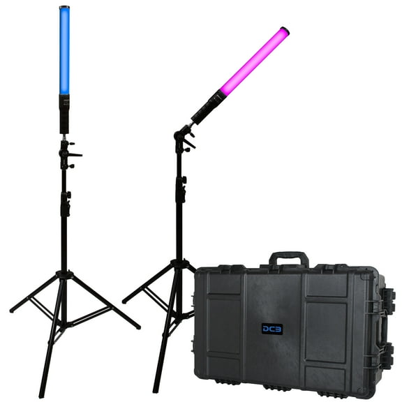 Dracast X Series LED Lighting Kit 5 (x2 DRXLT400, 7975 Travel Case)
