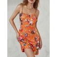 thumbnail image 5 of LMLYSoH Women Sling Dress, Sleeveless Backless Sequined Flower Club Party One-Piece Dress, 5 of 9