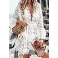 thumbnail image 2 of Maillot de Bain Femme Mode Dentelle Crochet Bikini Robe de Plage, 2 of 5