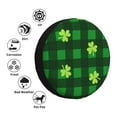 thumbnail image 5 of Balery Happy St. Patrick'S Day5tire Cover Waterproof Dust-Proof, Universal Spare Wheel Tire Cover For Trailer, Rv, Suv Truck And Vehicle Camper Accessories-17 Inch, 5 of 9