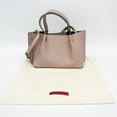 thumbnail image 2 of Pre-Owned Valentino Garavani V Logo Escape Small Women's Leather Handbag Dusty Pink, 2 of 14