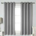 thumbnail image 3 of Best Home Fashion, Inc. Solid Blackout Thermal Grommet Curtain Panels (Set of 2), 3 of 7