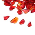 thumbnail image 4 of Uxcell 0.66 Pound Fire Glass Stone, 6-9mm Reflective Fire Pit Glass Rock for Fireplace, Red, 4 of 4