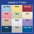thumbnail image 6 of Collections Etc Bed Tite Soft Microfiber Sheet Set - Includes Flat Sheet, Fitted Sheet, and 2 Pillow Cases, Lilac, Full, 6 of 8