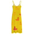 thumbnail image 5 of Fun And Playful Duck Sleeveless Dress for Women Clothing Female Women's Summer Skirt, 5 of 7