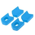thumbnail image 3 of Funda de 8 Piezas Protectores de Bielas de Silicona Cola Protector de Manivela de Bicicleta, 3 of 8