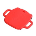 thumbnail image 4 of Tablero deportivo con asas, tabla para sentarse, entrenamiento de habilidades motoras con ruedas, equipo de entrenamiento sensorial para gimnasio de rojo, 4 of 8