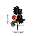 thumbnail image 4 of shyuyusa Halloween Black Maple Leaf Branches - Artificial Dead Flower Cuttings For Gothic Home Festival Decor, 4 of 6