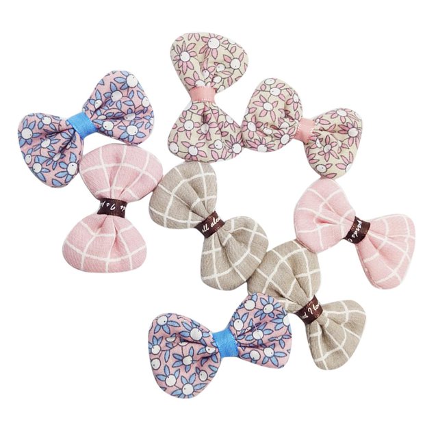 Lazos de pelo Bowknot 8x Macarena Accesorios para el cabello Navidad para bebés