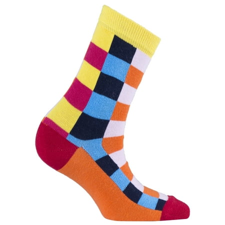 

Canary Square Socks
