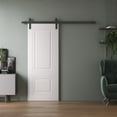 thumbnail image 2 of Barn Door 36 x 84 inches | SELECT 2779 White | 6.6FT Rail Track Heavy Hardware Set | Solid Panel Interior Doors, 2 of 5