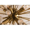 thumbnail image 7 of Hudson Valley Lighting 6030 Dunkirk 10 Light 30" Wide Crystal Globe Chandelier - Brass, 7 of 7