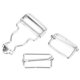 thumbnail image 2 of Juego de 10 hebillas de metal ajustables para pantalones vaqueros, ropa de niño, 2,7 cm (plateadas), 2 of 9