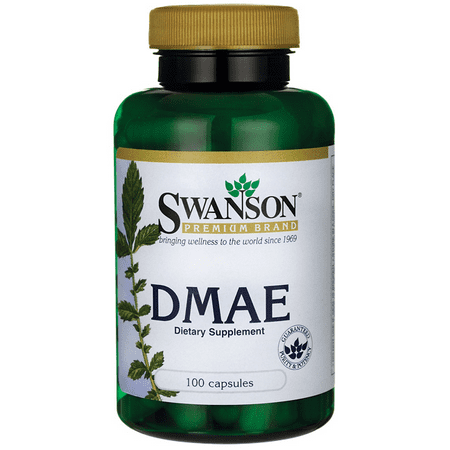 Dmae Dimethylaminoethanol 100 Tablets - Swanson Dmae Complex 130 mg 100 Caps