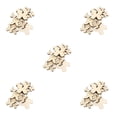 thumbnail image 1 of maskred DIY Wood Slices Handicraft Accessory Pendant Making Materials Craft Chips Type 1 5Set, 1 of 6