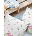 thumbnail image 2 of Case Pillow Decor Home Flowers Pk Watercolor Sprg Cover Cushion Waterproof Chair Garden Outdoor, 2 of 5