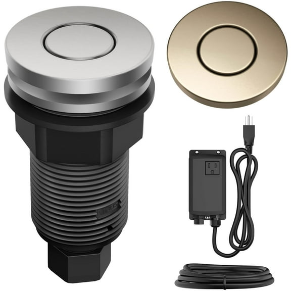 Kraus Kwda-200 Garbage Disposal Air Switch Kit - Spot Free Antique Champagne Bronze