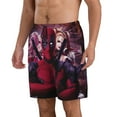thumbnail image 2 of Harley Quinn Mens Swim Trunks Quick Dry Board Shorts With Mesh Lining, Beach Shorts Swimwear Bathing Suits, 2 of 7