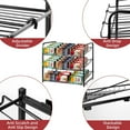 thumbnail image 5 of Crzdeal 3 Tier Can Rack Organizer, Stackable Can Storage Dispenser, Holds up to 36 Cans, Black, 5 of 6
