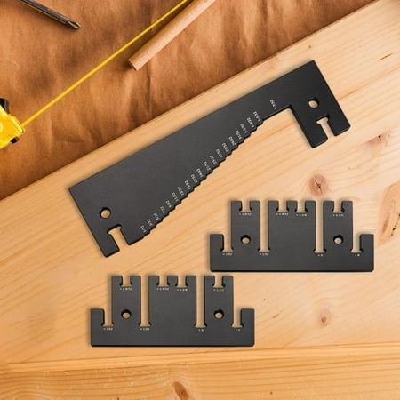 

Aluminium Alloy Height Gauge Multifunctional Professional Precise High Accurate for Engraving Machine Router Table Saw Trimming Machine