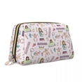 thumbnail image 2 of Bolsa de cosméticos de gran capacidad para enfermeras, bolsa de maquillaje de cuero resistente al agua, neceser para mujer, regalo de enfermera, kit de artículos de tocador, 2 of 5