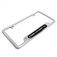 thumbnail image 3 of Dodge Challenger Carbon Fiber Nameplate Chrome Stainless Steel License Frame, 3 of 8
