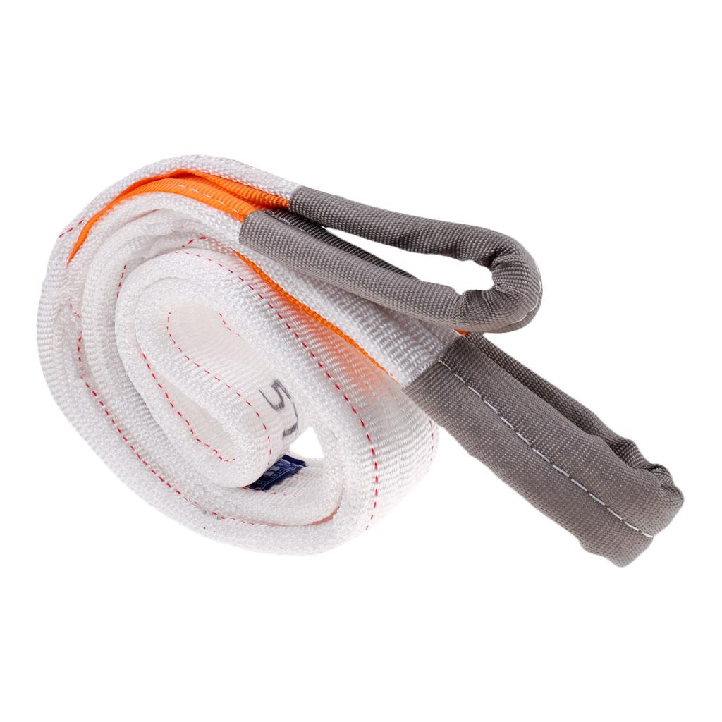 Heavy Duty Tow Strap 3.15'' X 6.56' with 11000 lbs (5 Ton) Capacity