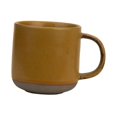 thumbnail image 4 of Taza de café de cerámica, taza de leche, taza para bebidas para adultos y niños, taza de café de con asa para bebidas frías o calientes, Amarillo, 4 of 8