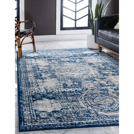 Unique Loom Wells Bromley Rug, Yellow (8' 0 x 11' 0)
