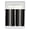 Black Beige, variant on Burnt Orange Beige Striped Kitchen Curtains 45 Inch Length, Modern Farmhouse Retro Lines Rod Pocket Light Filtering Window Curtains Living Room Bedroom Curtain Drapes Cafe Curtain 42''x45''x2