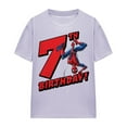 thumbnail image 1 of Spider-Man T-Shirt Anniversaire 7 Ans Garçons/filles, 1 of 5