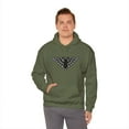 thumbnail image 7 of Zero Skateboards Design Eagle Jamie Hoodie Print Unisex Sweatshirt Many Colors - M / Military Green, 7 of 7