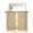 Brown, variant on Burnt Orange Tier Curtains 45 Inch Length,Sheer Curtains for Bedroom Living Room Farmhouse Vintage Orange Solid Color Modern Short Kitchen Curtains Drapes for Small Half Window 27.5"x45" 2 Panels