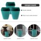 thumbnail image 2 of 3 botes de basura de gran capacidad, sencillos, para cocina, baño y oficina., 2 of 6