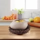 thumbnail image 5 of Cuenco de cerámica ovalado - Diseño nido de pájaro para yogur y postres, vajilla apta para microondas y horno, plato de servicio estilo restaurante, 5 of 7
