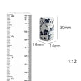 thumbnail image 4 of lionlar dollhouse traditional Ceramic Chopstick container Flower, 4 of 4