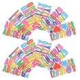 thumbnail image 1 of OULII 12 Sheets Briefkasten Nummer Aufkleber Mailbox Decals Selfadhesive Assorted Color Identification Signage, 1 of 4