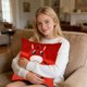 thumbnail image 5 of Year Of The Horses Cute Pillow Horse Ornament Year-End Party Horse Cushion Cover For Sofa Pillow, 5 of 6