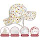 thumbnail image 2 of l-petite Fleur Chapeau De Soleil Rglable Large Bord Chapeau Protection Solaire Upf 50 Pour Bb Fille Garon Nourrisson Enfants Tout-petit Unisexe, 2 of 5