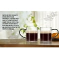 thumbnail image 3 of Bacimi Mini Tazas de Espresso Transparentes (Juego de 2), 90 ML (3 Oz), Vidrio de Borosilicato, Diseño Festivo, Estampado Liso, 3 of 7