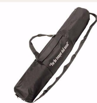 Shofar-Bag-Nylon w Compartment For Two Shofars by HOLY LAND GIFTS