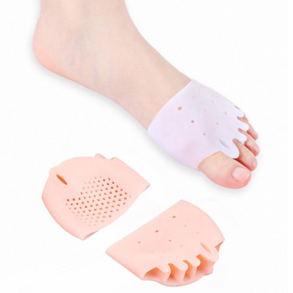 Toe Orthotics Pure Color Women Toe Separator Silicone Foot Fingers ...