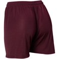 thumbnail image 3 of Badger Womens Mesh Fastpitch Softball Shorts Maroon L, 3 of 5
