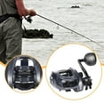 thumbnail image 2 of QccHieUs 6.4:1 Gear Ratio Baitcaster Fishing Reel for Beginners to Pros 15kg Max Drag Right Hand, 2 of 5