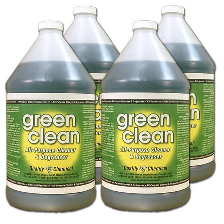 Green Clean - heavy-duty, concentrated all purpose cleaner - 4 gallon (Best Quality E Liquid Concentrate)