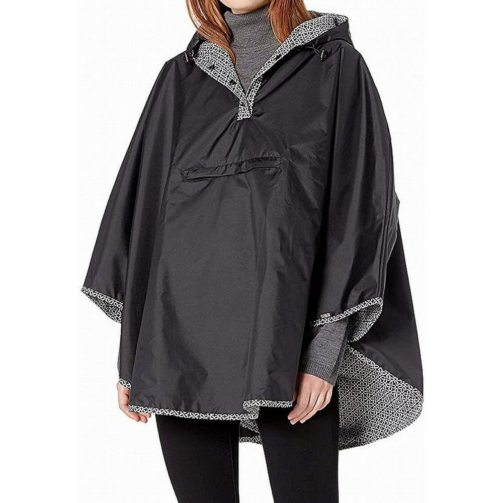 Totes Coats & Jackets Womens Raincoat Poncho One Reversible Front