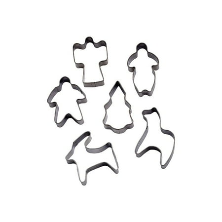

Cookie Cutter Set Holiday 6pcs Stainless Steel 3 packs